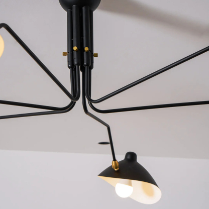 Contemporary Décor Art Iron Flush Mount Ceiling Light Chandelier