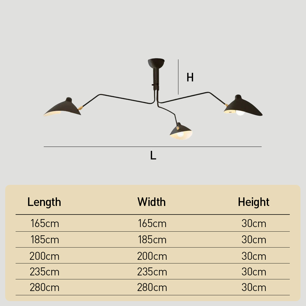 Contemporary Décor Art Iron Flush Mount Ceiling Light Chandelier