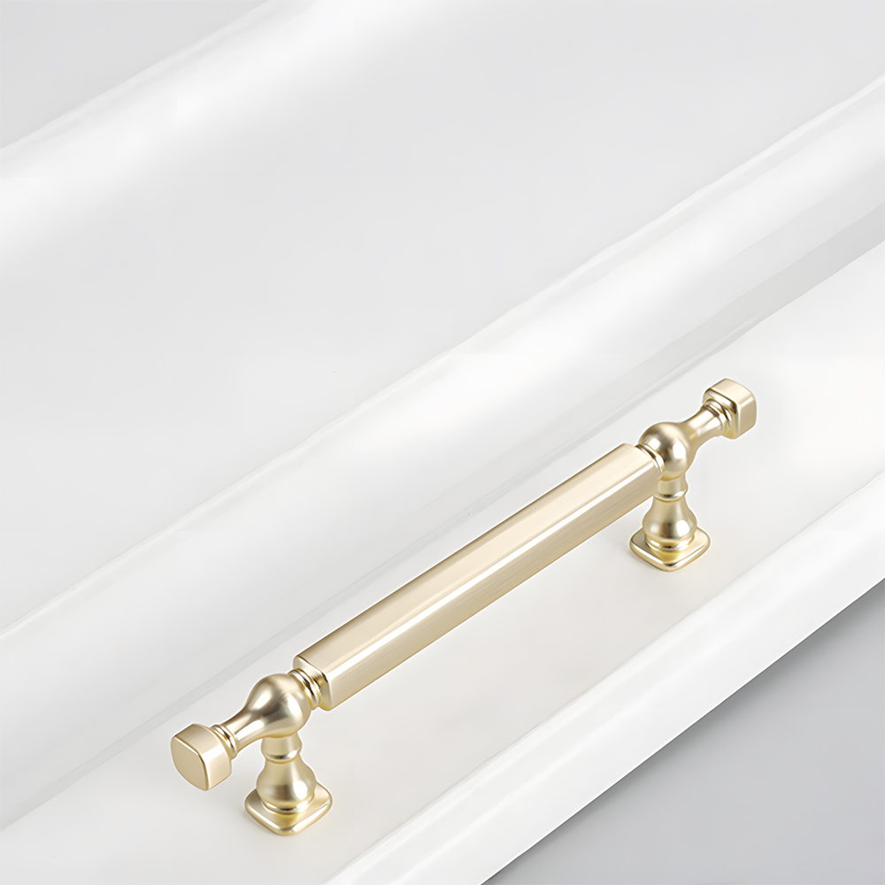 Contemporary Durable Zinc Alloy Bathroom Drawer Cabinet Pulls
