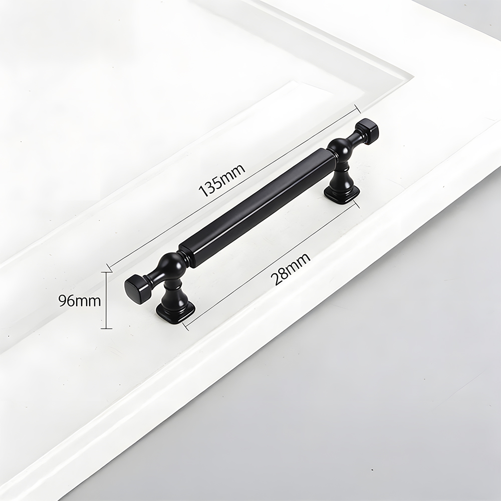 Contemporary Durable Zinc Alloy Bathroom Drawer Cabinet Pulls