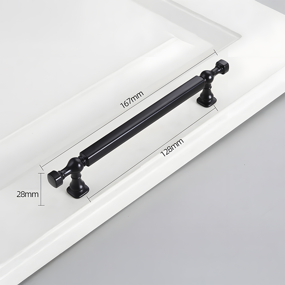 Contemporary Durable Zinc Alloy Bathroom Drawer Cabinet Pulls