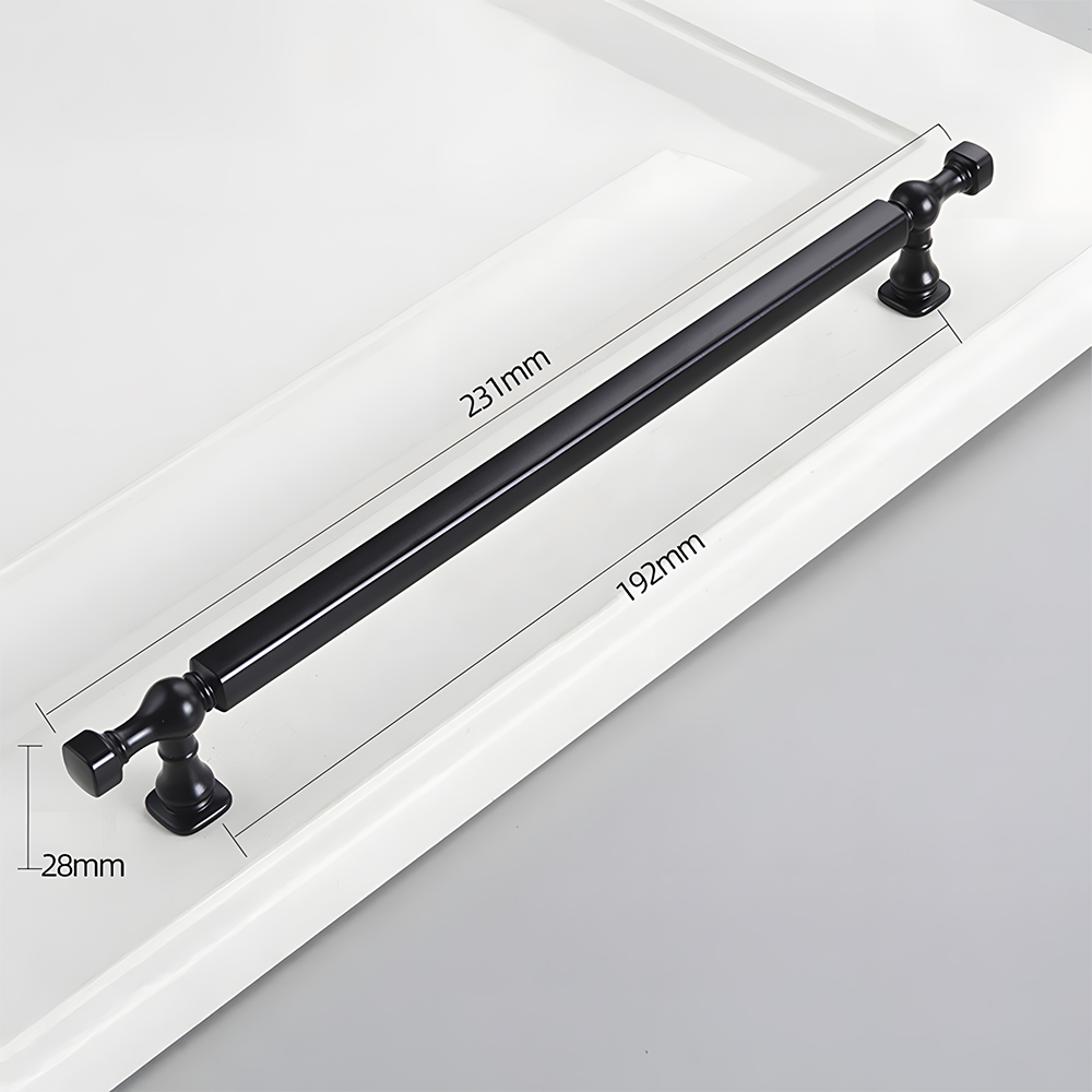 Contemporary Durable Zinc Alloy Bathroom Drawer Cabinet Pulls