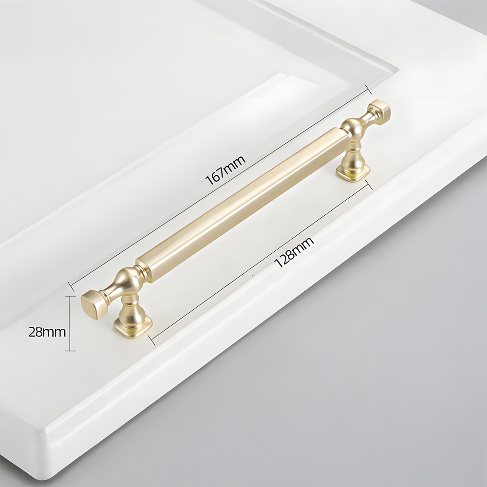 Contemporary Durable Zinc Alloy Bathroom Drawer Cabinet Pulls