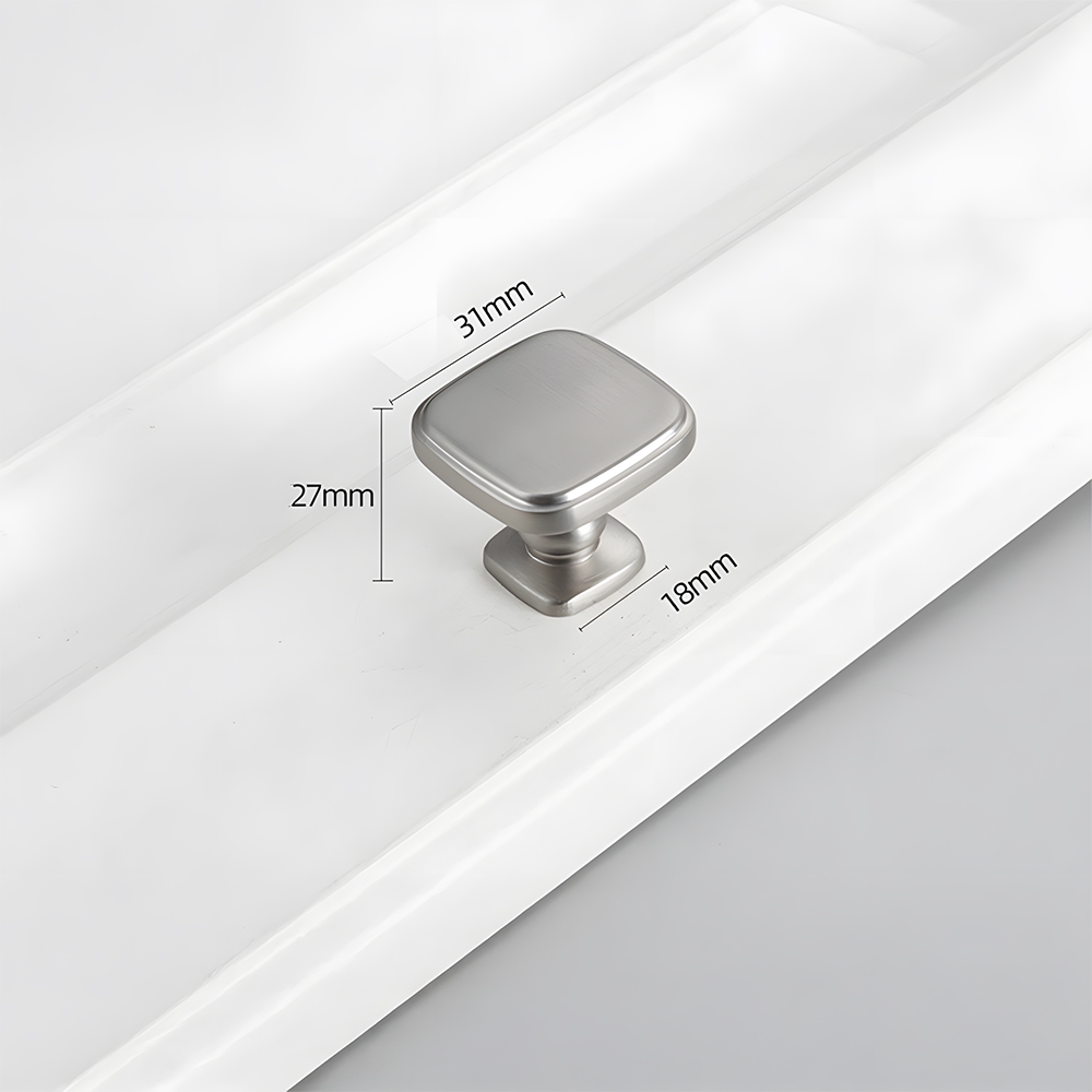 Contemporary Durable Zinc Alloy Bathroom Drawer Cabinet Pulls