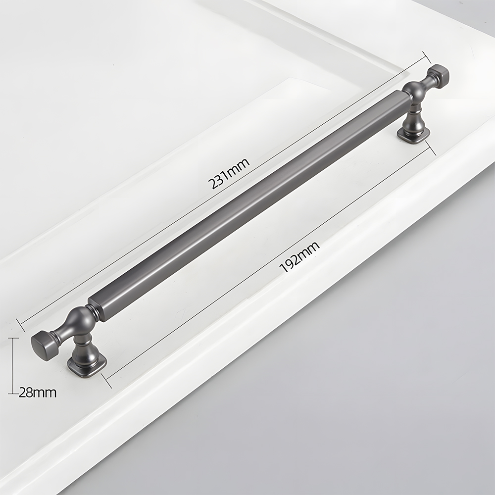 Contemporary Durable Zinc Alloy Bathroom Drawer Cabinet Pulls