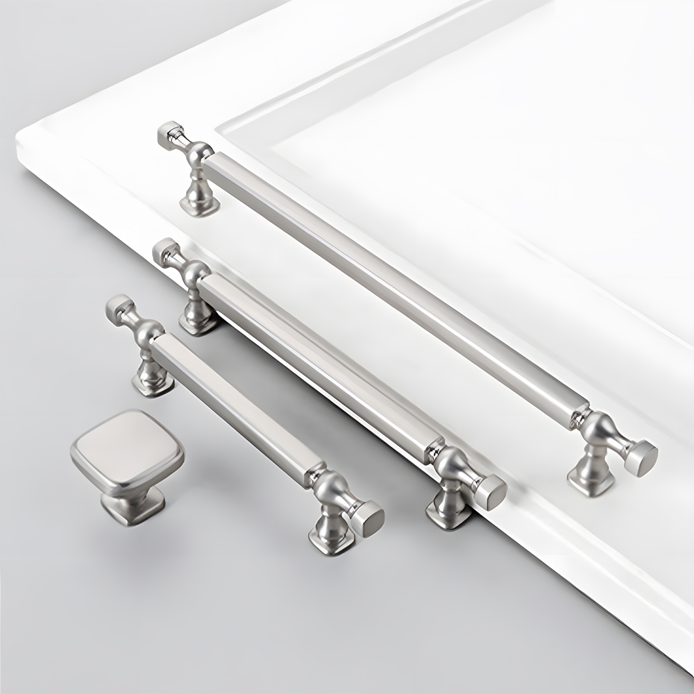 Contemporary Durable Zinc Alloy Bathroom Drawer Cabinet Pulls
