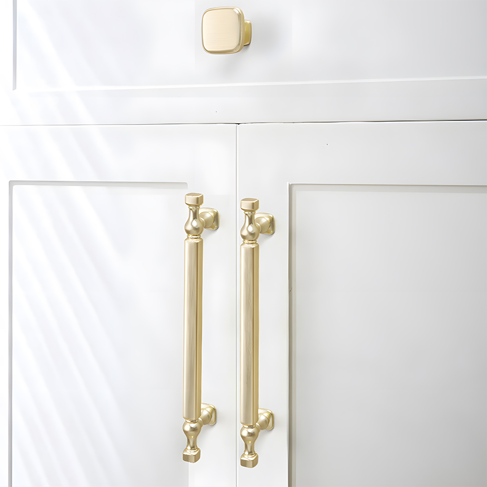 Contemporary Durable Zinc Alloy Bathroom Drawer Cabinet Pulls