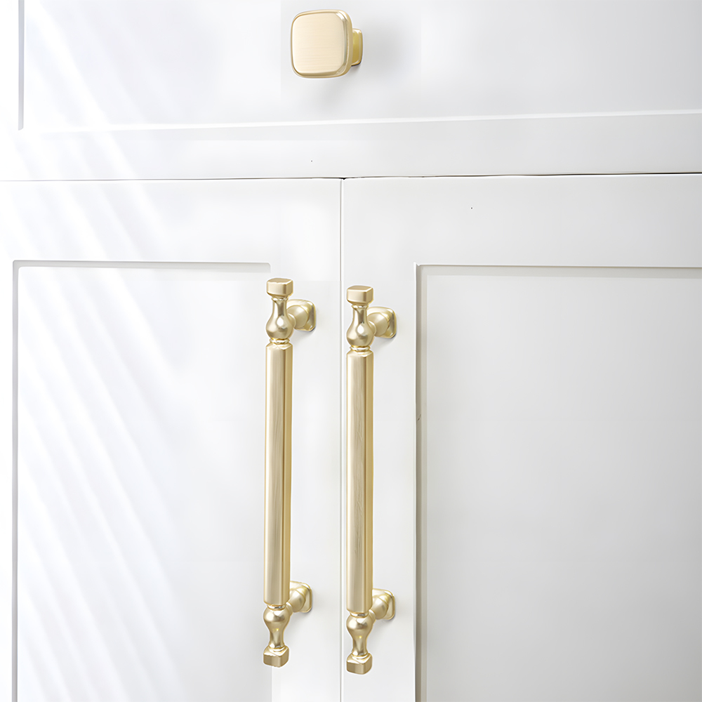 Contemporary Durable Zinc Alloy Bathroom Drawer Cabinet Pulls