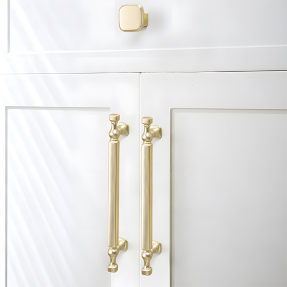 Contemporary Durable Zinc Alloy Bathroom Drawer Cabinet Pulls