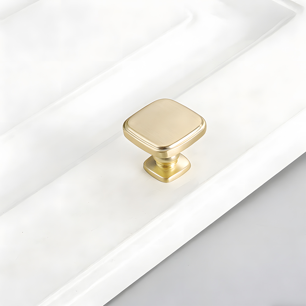 Contemporary Durable Zinc Alloy Bathroom Drawer Cabinet Pulls