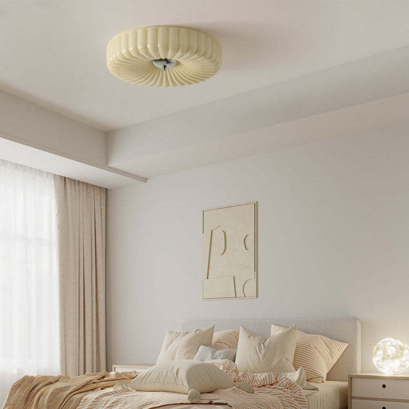 Medieval Cream Style Bauhaus Glass Ceiling Light -Homdiy