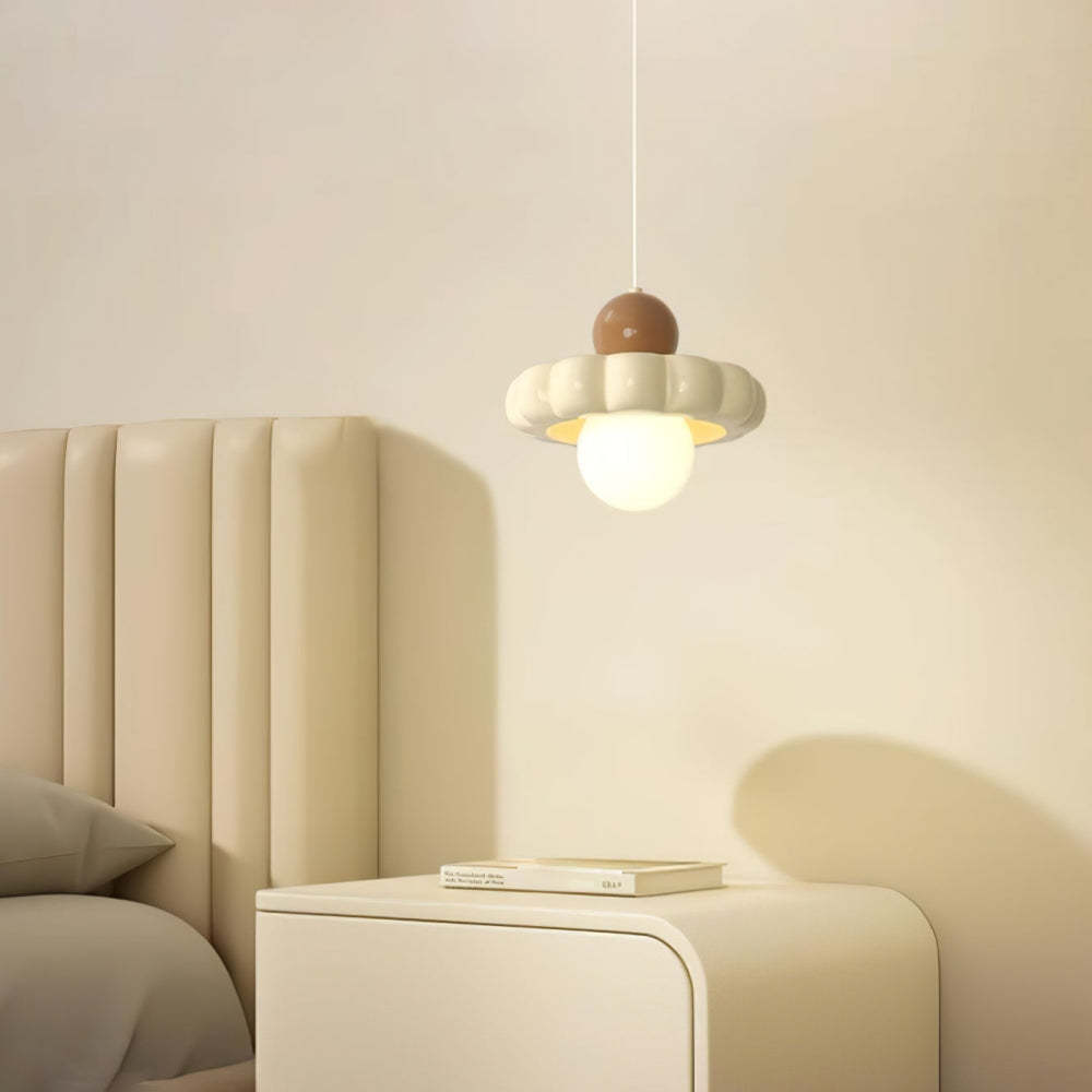 Cream Cloud Pendant Light -Homdiy