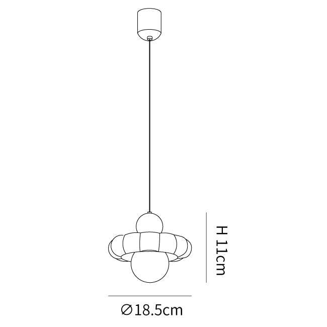 Cream Cloud Pendant Light -Homdiy