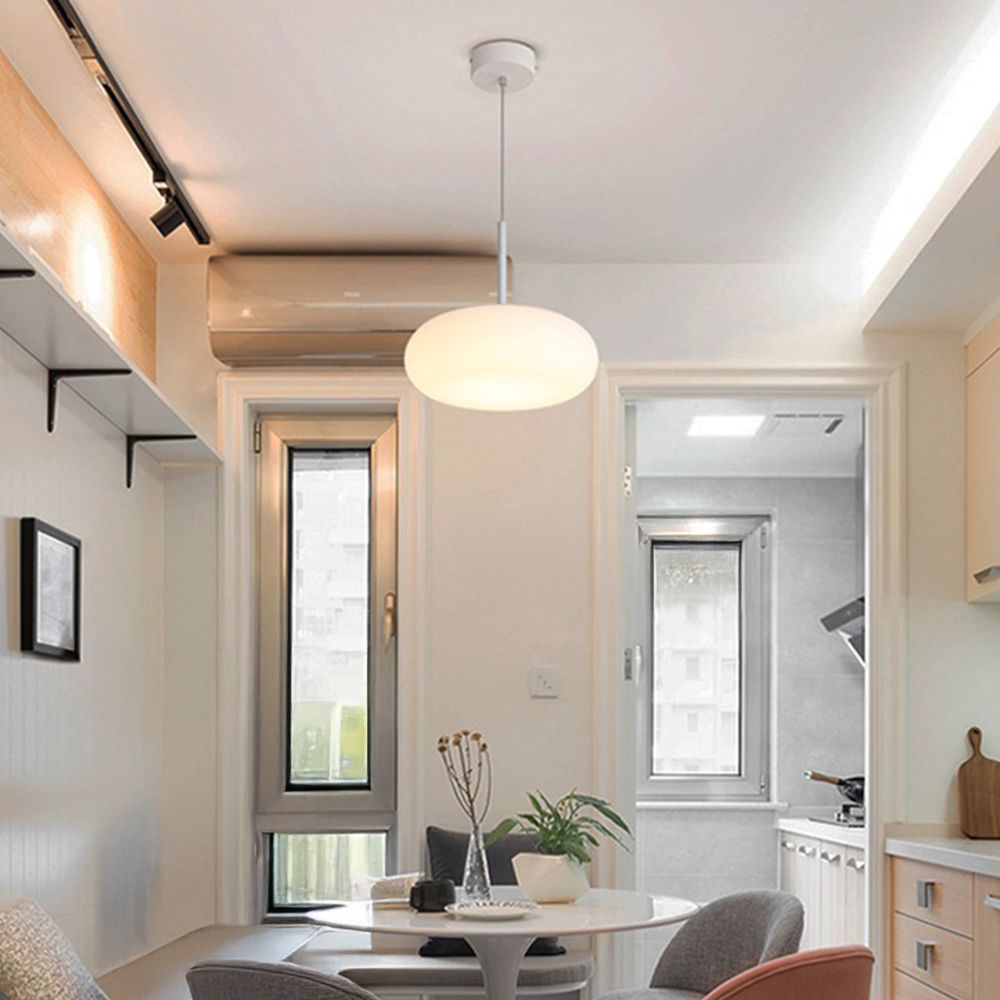 Cream Style Apple-Shaped LED Pendant Light