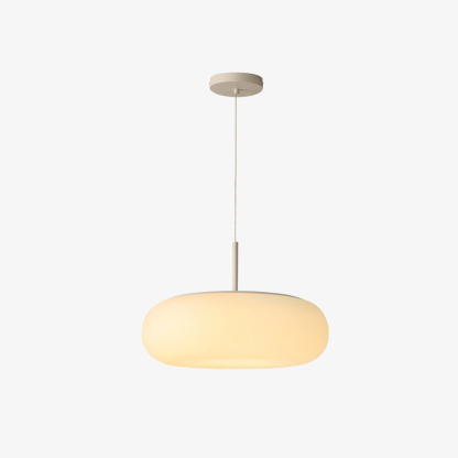 Cream Style Apple-Shaped LED Pendant Light