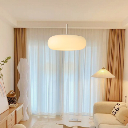 Cream Style Apple-Shaped LED Pendant Light