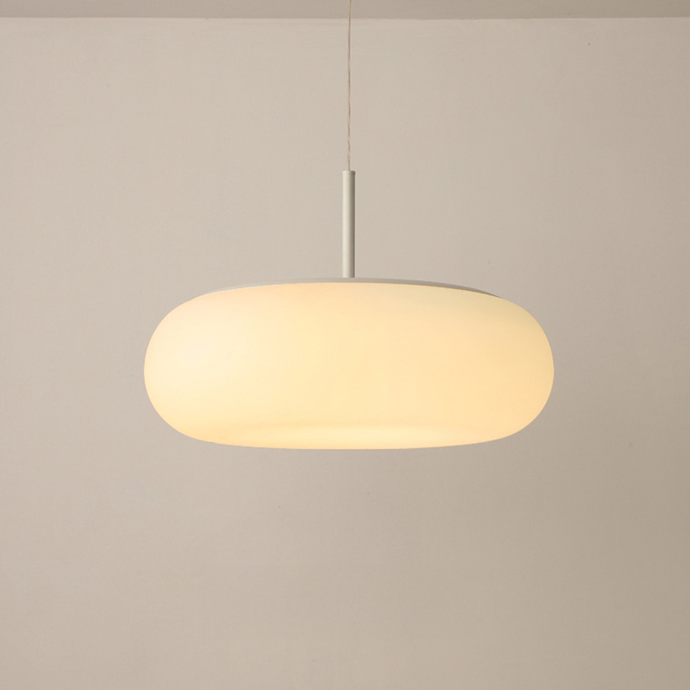 Cream Style Apple-Shaped LED Pendant Light
