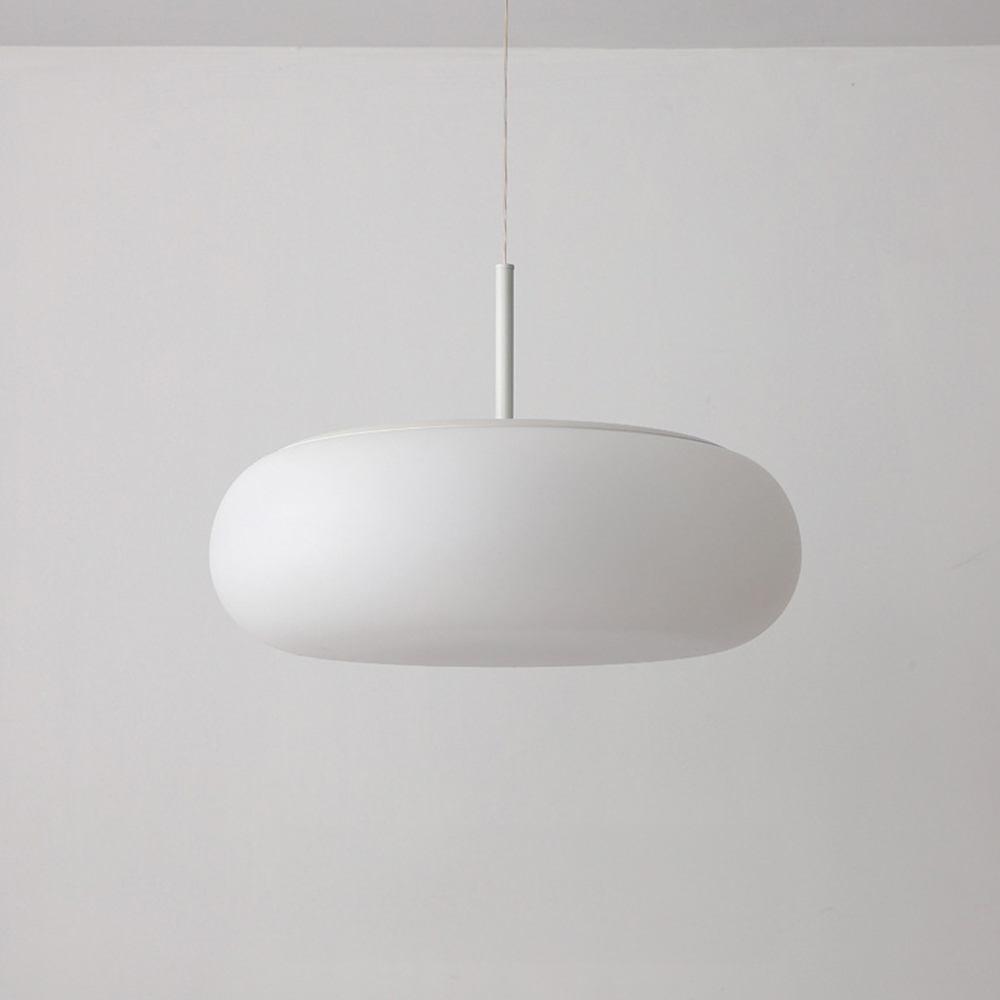 Cream Style Apple-Shaped LED Pendant Light
