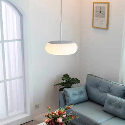 Cream Style Apple-Shaped LED Pendant Light