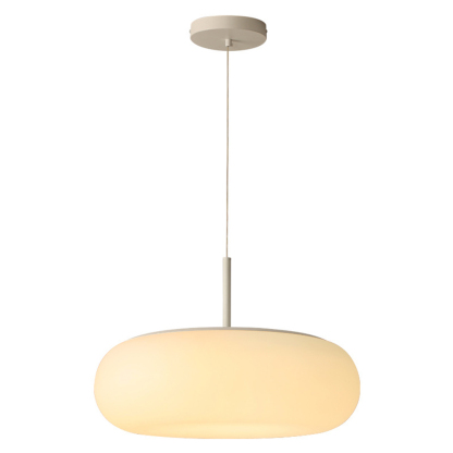 Cream Style Apple-Shaped LED Pendant Light