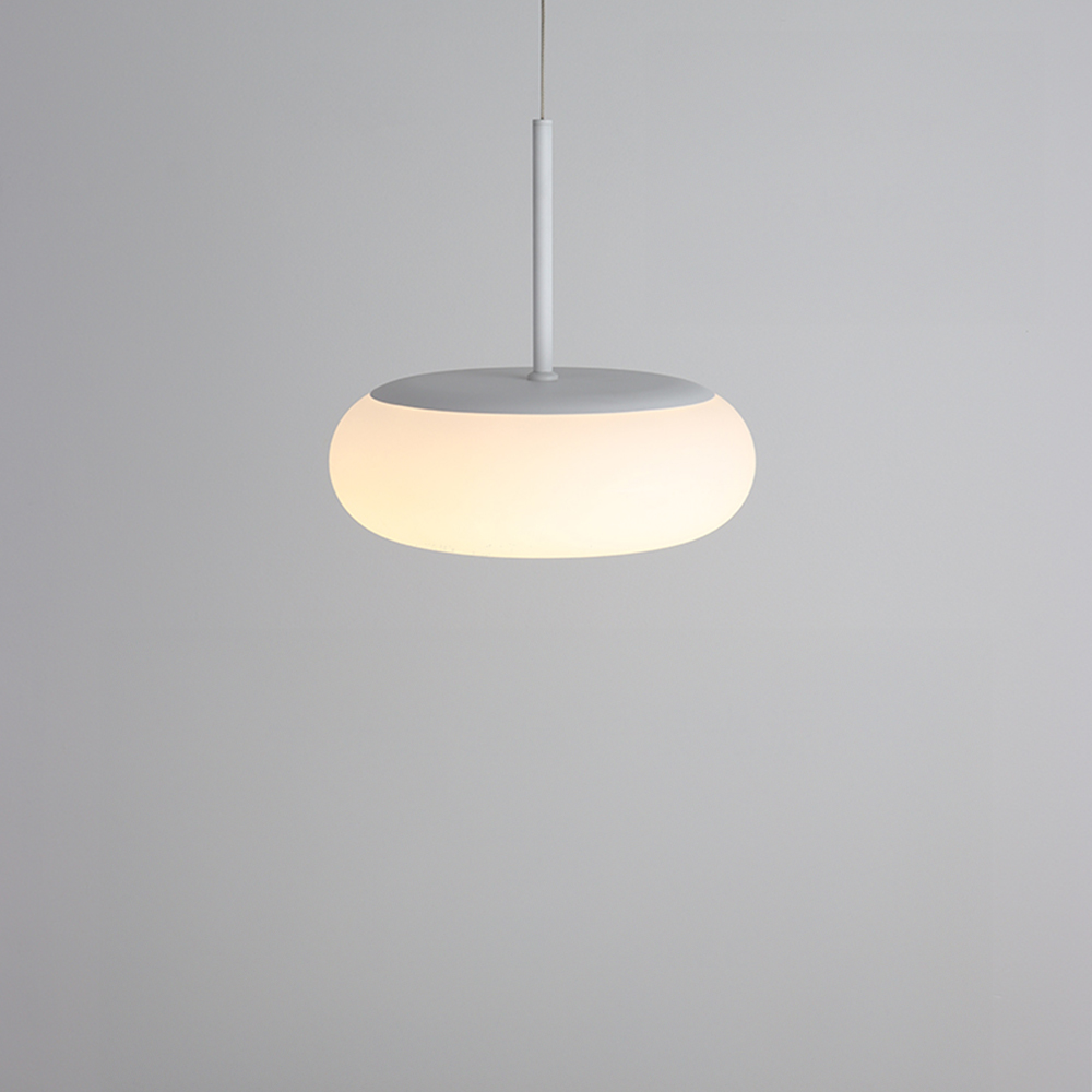 Cream Style Apple-Shaped LED Pendant Light