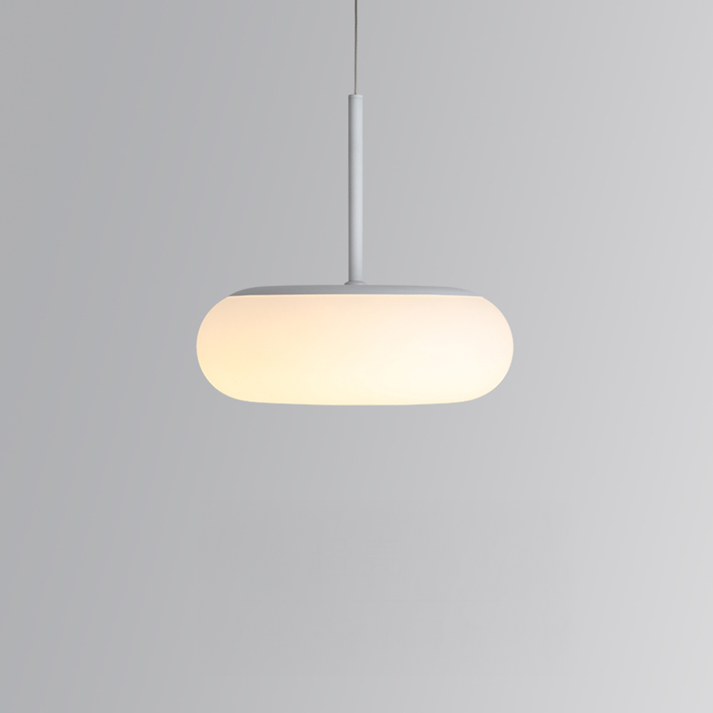 Cream Style Apple-Shaped LED Pendant Light