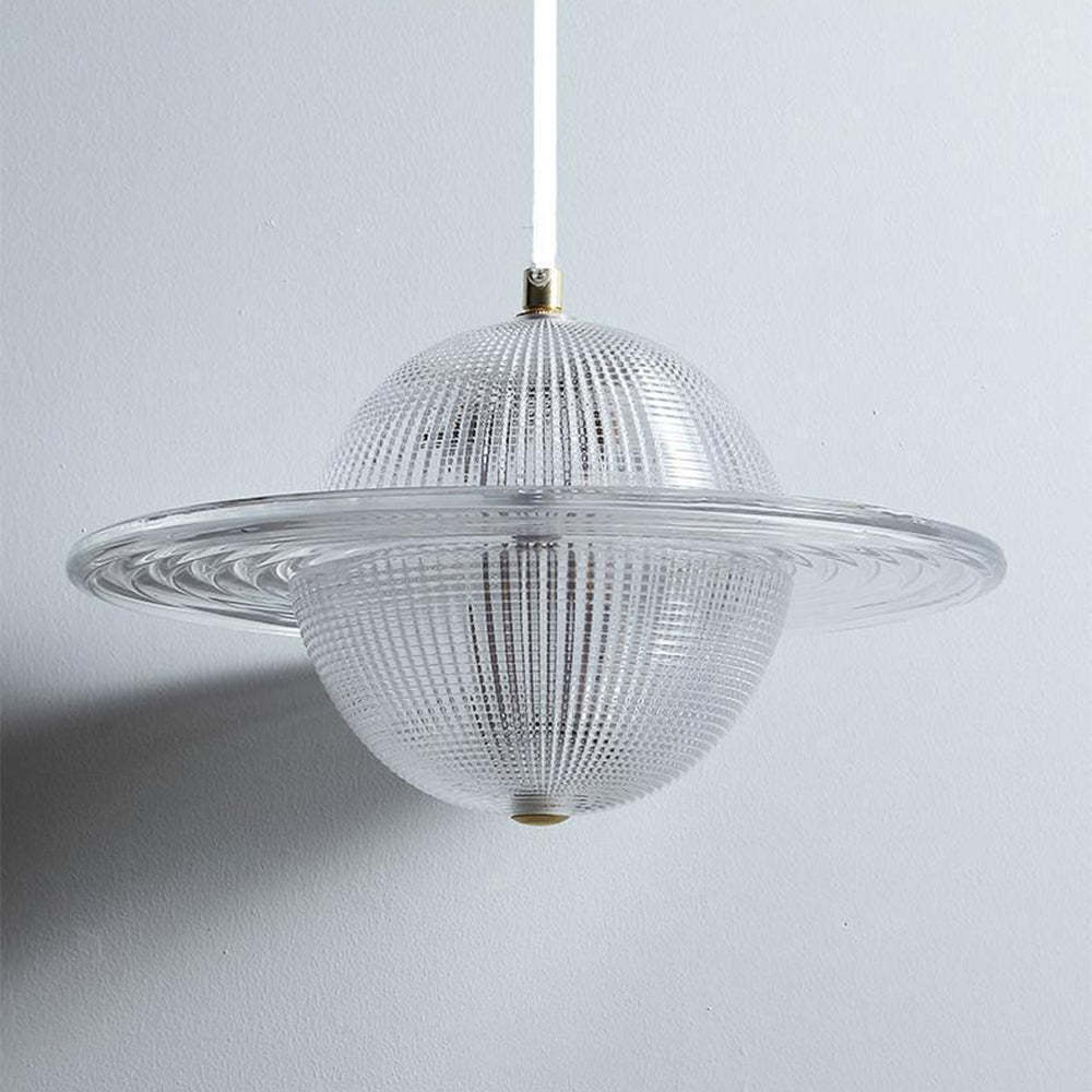 Vintage Glass Planet Pendant Light -Homdiy
