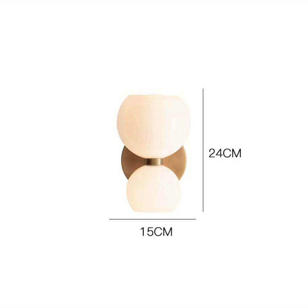 Nordic Simple Glass Aisle Wall Sconce -Homdiy