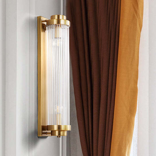 Modern Gold Pillar Wall Lamp -Homdiy