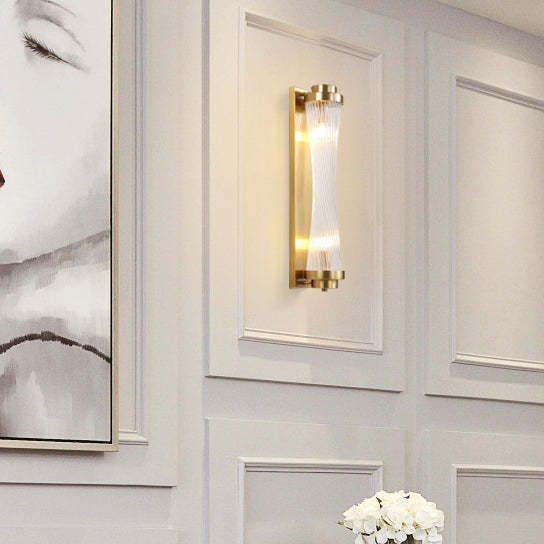 Modern Gold Pillar Wall Lamp -Homdiy