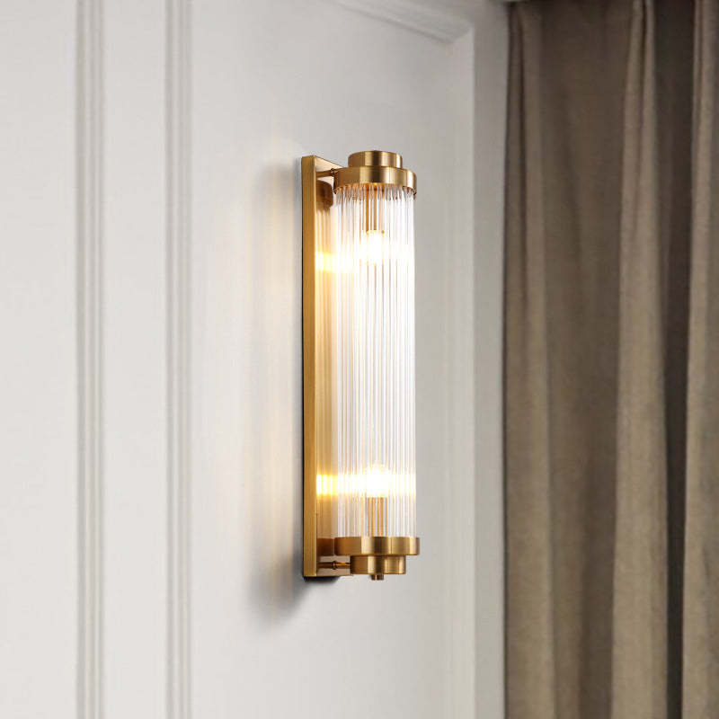 Modern Gold Pillar Wall Lamp -Homdiy