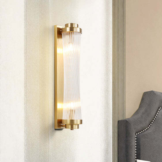 Modern Gold Pillar Wall Lamp -Homdiy