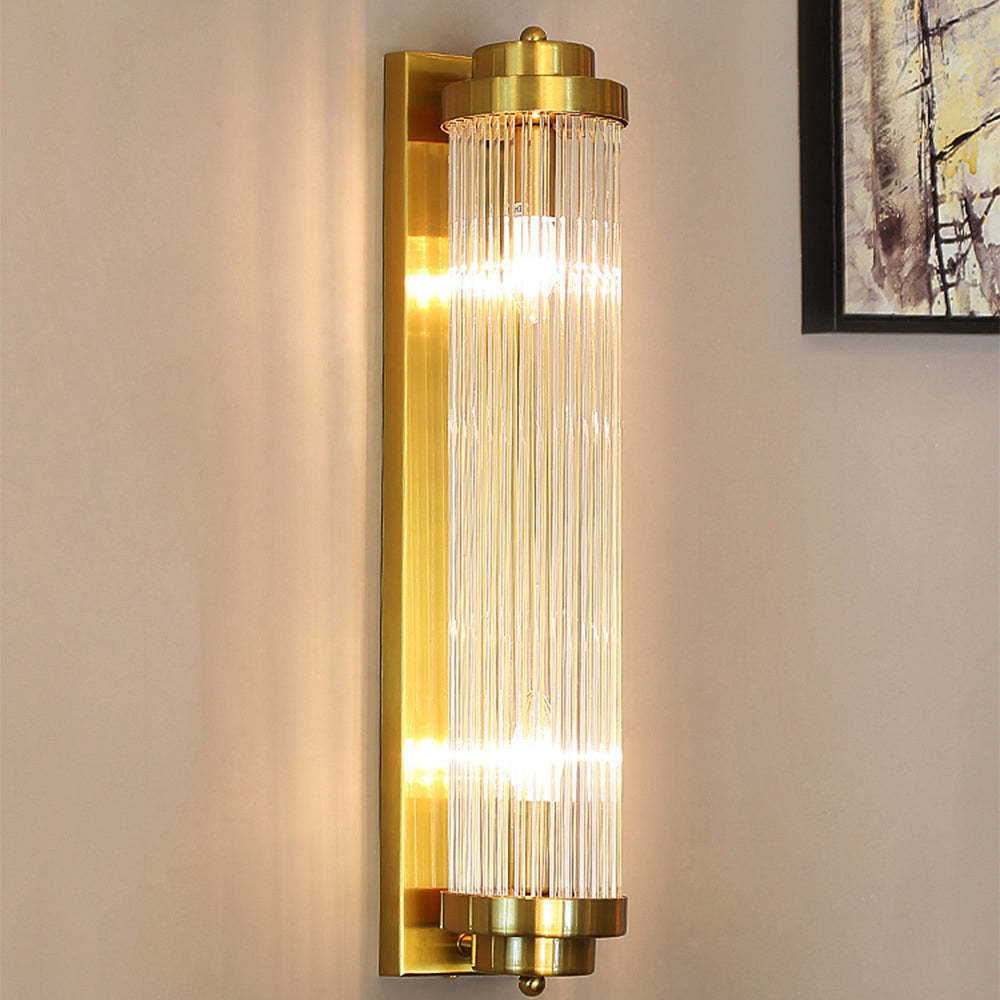 Modern Gold Pillar Wall Lamp -Homdiy