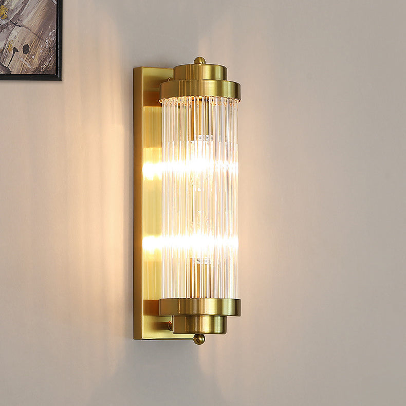Modern Gold Pillar Wall Lamp -Homdiy