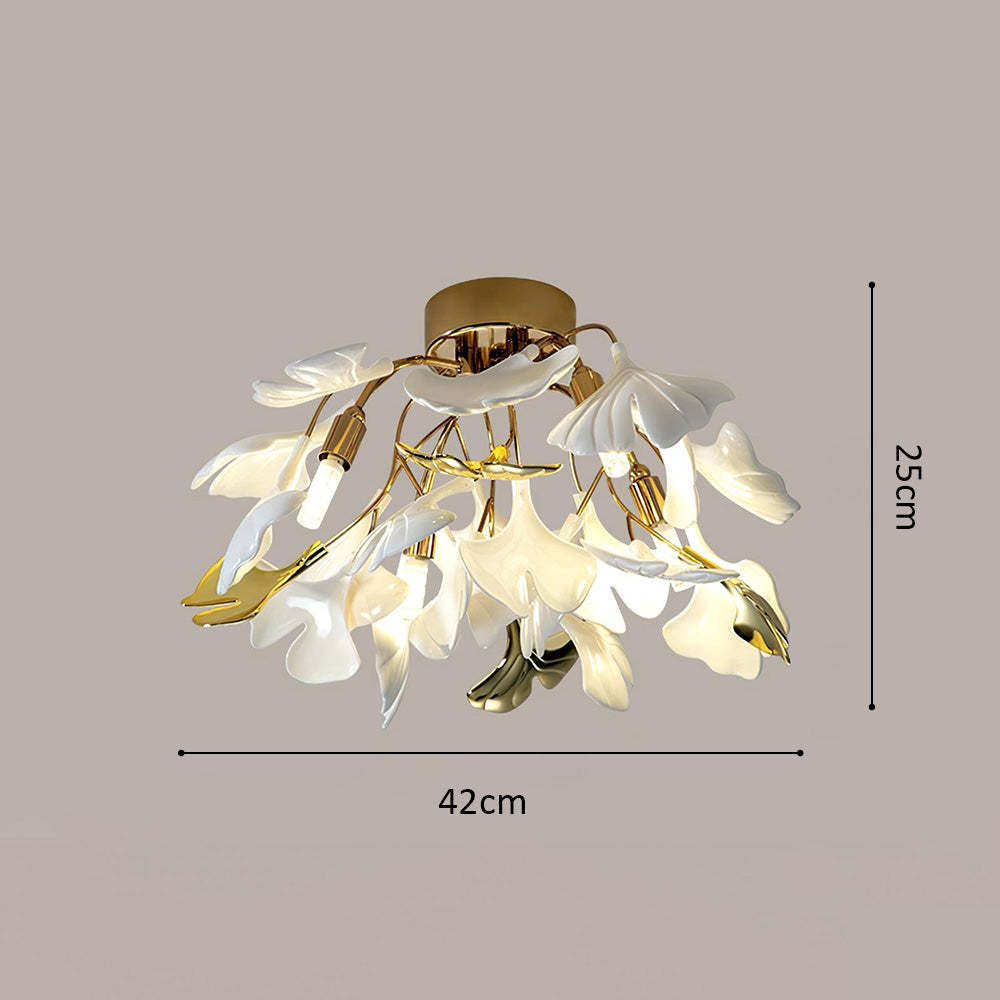 Luxury Falling Flower Ceiling Lamp -Homdiy