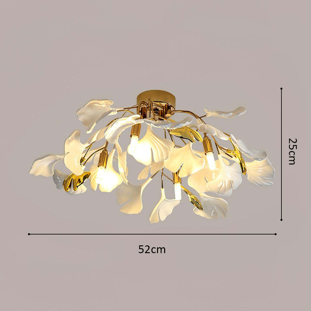 Luxury Falling Flower Ceiling Lamp -Homdiy