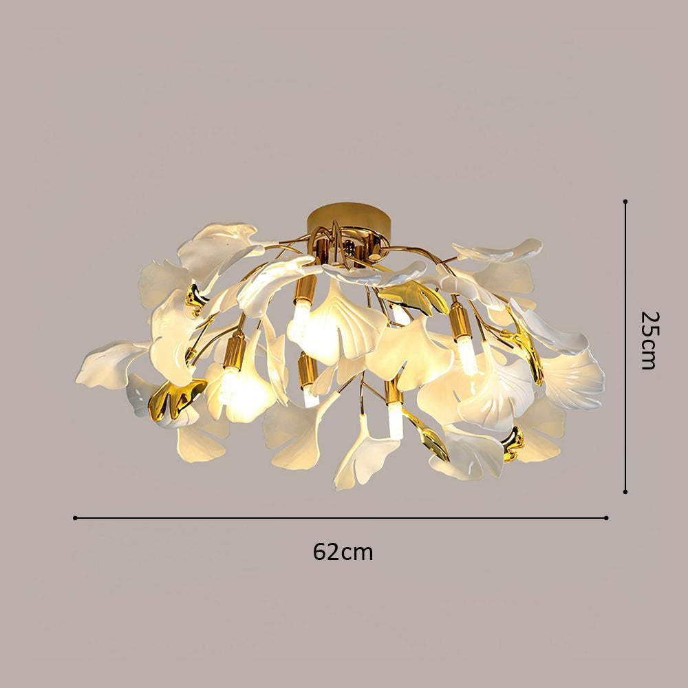 Luxury Falling Flower Ceiling Lamp -Homdiy