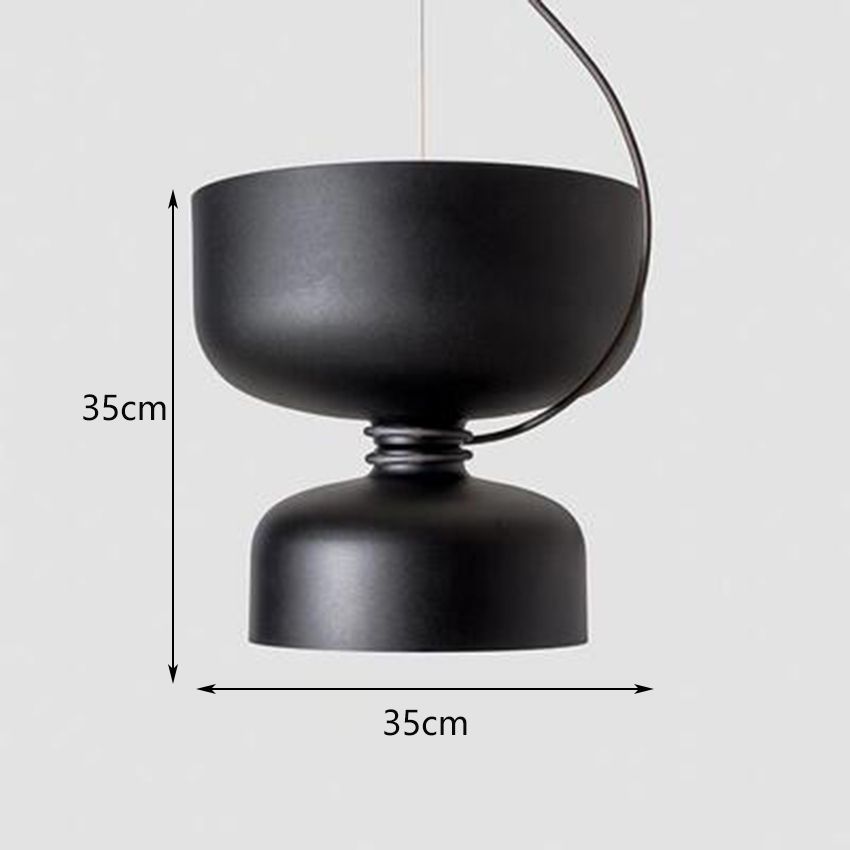 Designer Dumbbell Forged Iron Pendant Light -Homdiy