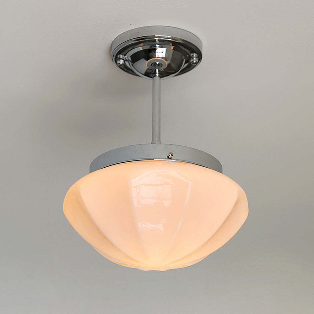 Contemporary Milky Simple Hallway Ceiling Light -Homdiy