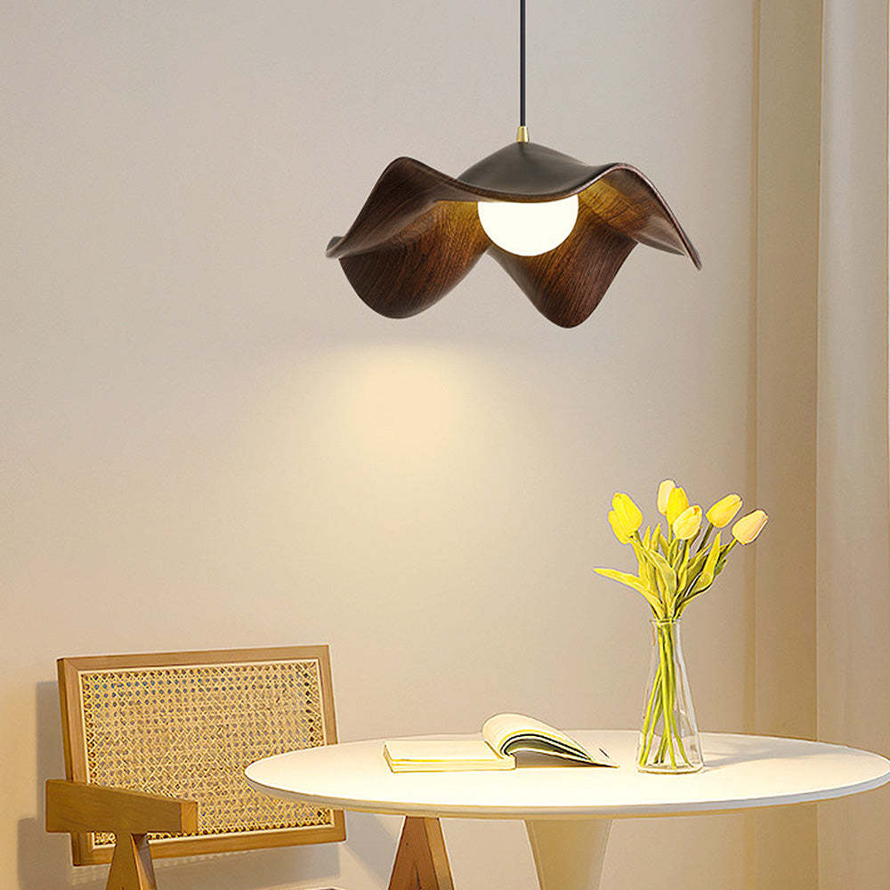 Minimalist Lotus Leaf Pendant Light -Homdiy