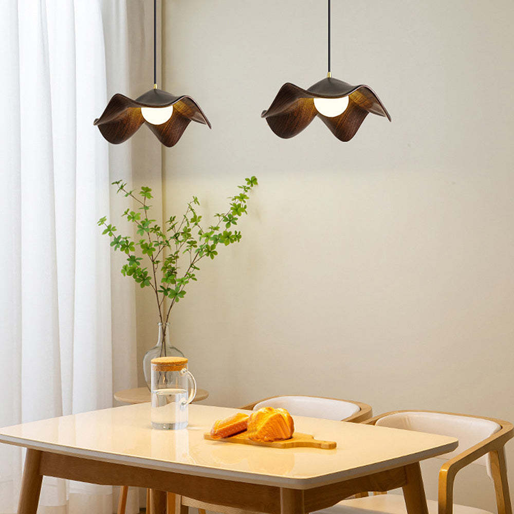 Minimalist Lotus Leaf Pendant Light -Homdiy