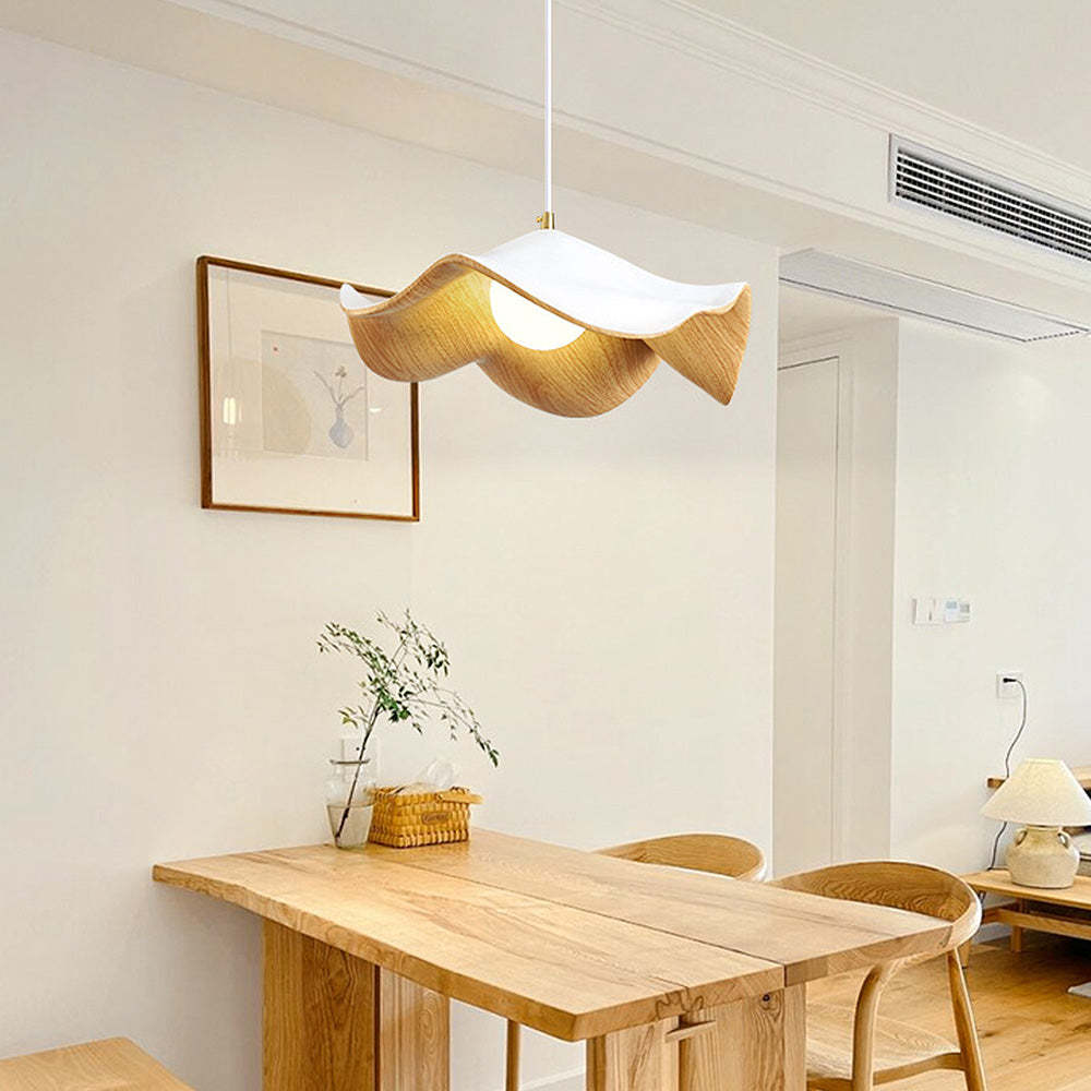 Minimalist Lotus Leaf Pendant Light -Homdiy