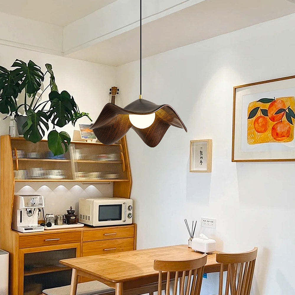 Minimalist Lotus Leaf Pendant Light -Homdiy