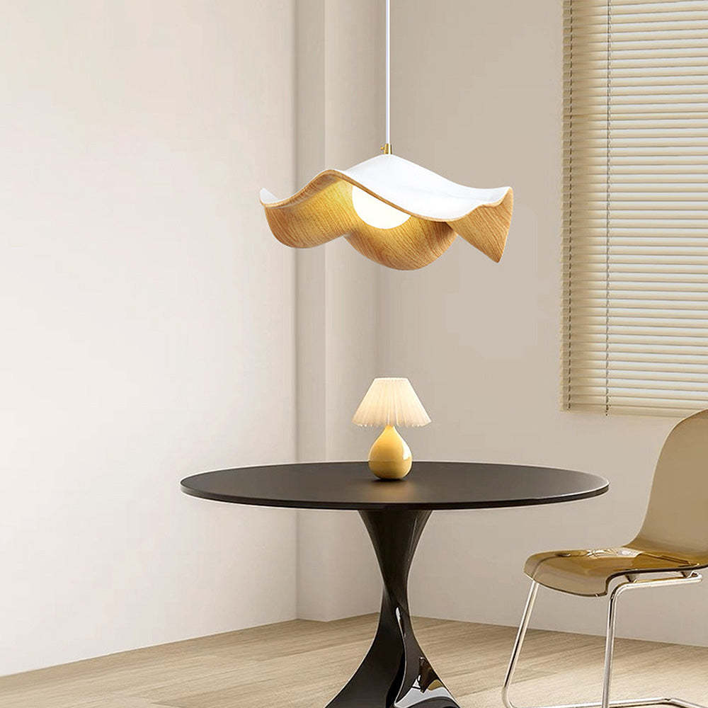 Minimalist Lotus Leaf Pendant Light -Homdiy