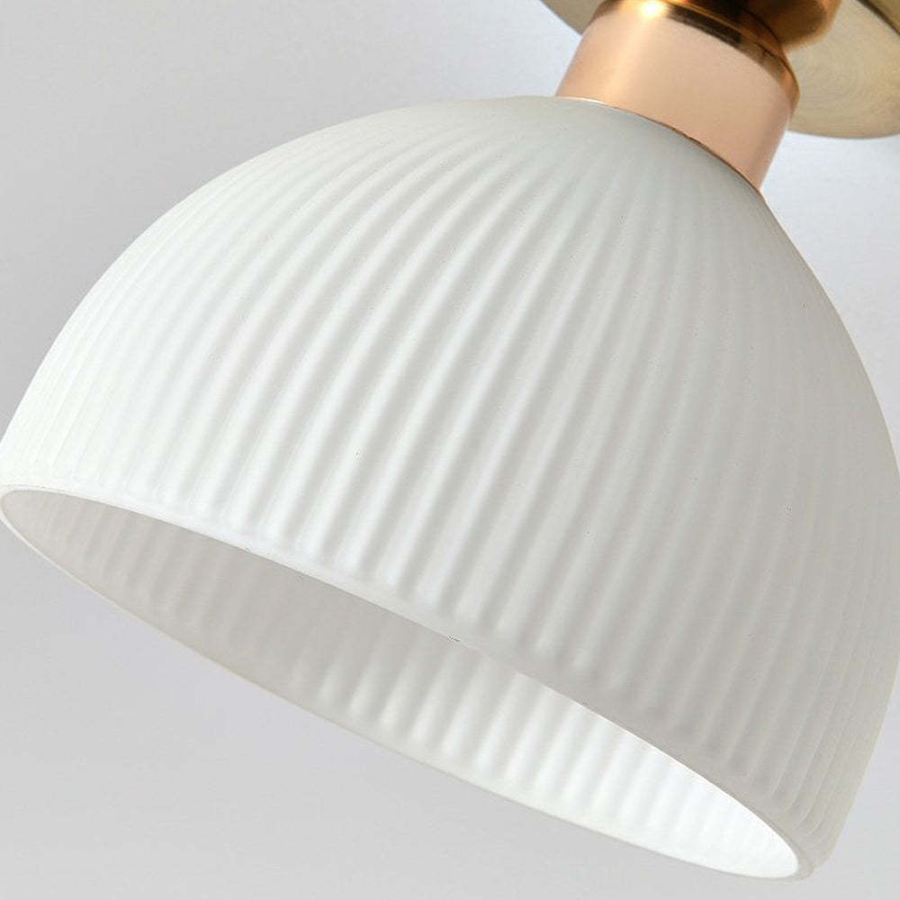 French White Simple Hallway Ceiling Light -Homdiy
