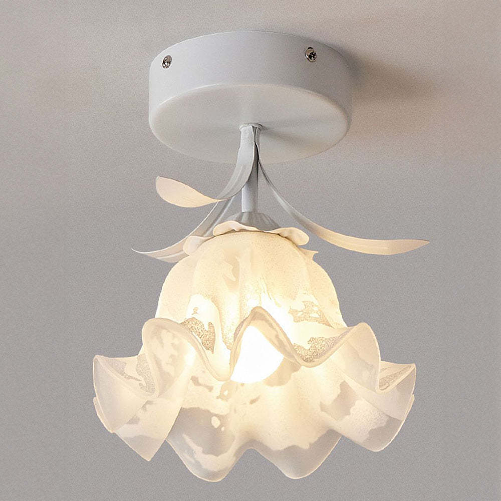 French Tiffany Simple Mini Flower Ceiling Light -Homdiy
