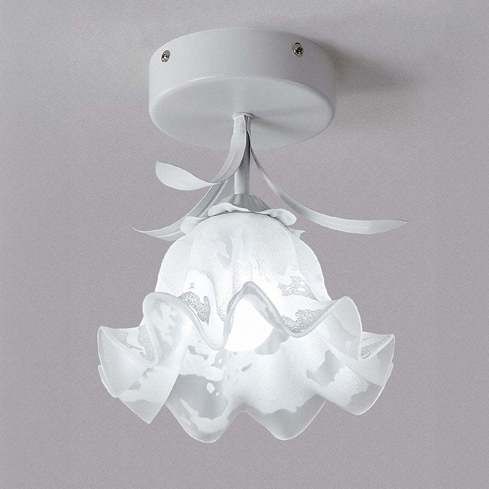 French Tiffany Simple Mini Flower Ceiling Light -Homdiy
