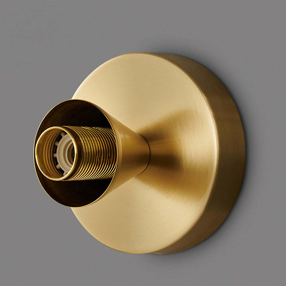 Modern Small Simple Clear Glass Ceiling Light -Homdiy