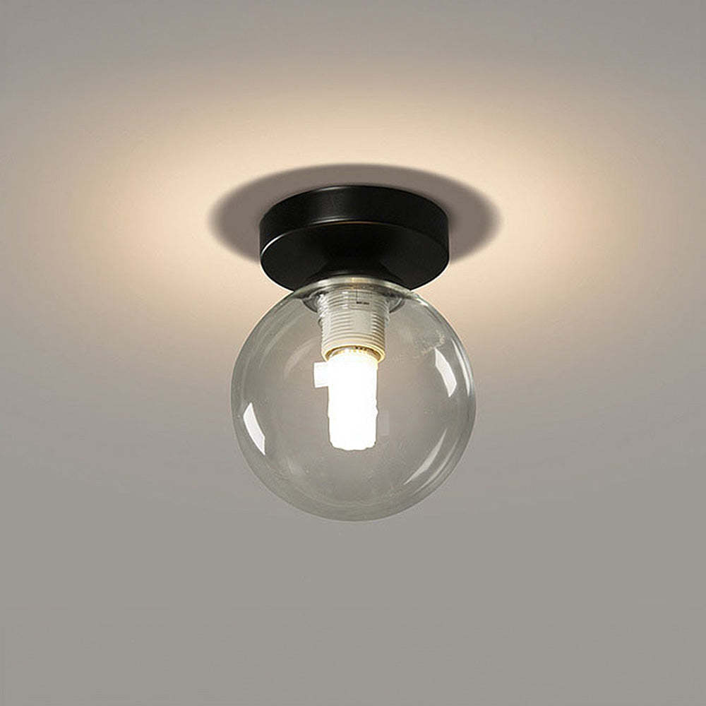 Scandinavian Glass Ball Ceiling Light -Homdiy