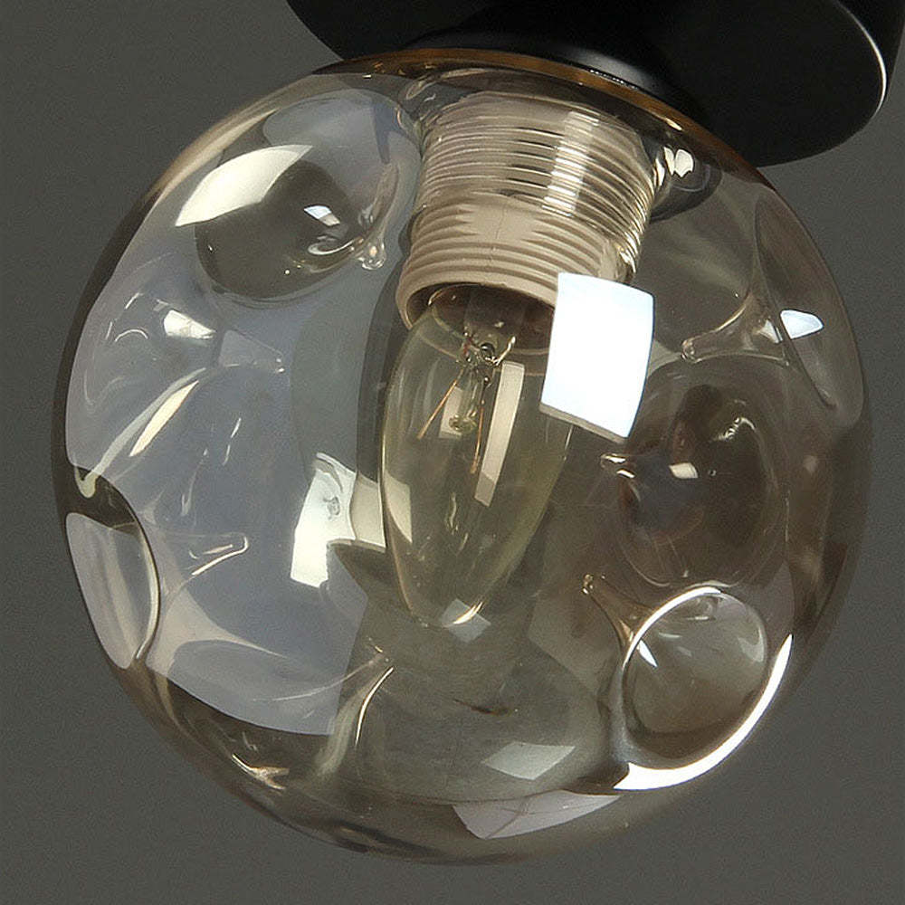 Scandinavian Glass Ball Ceiling Light -Homdiy